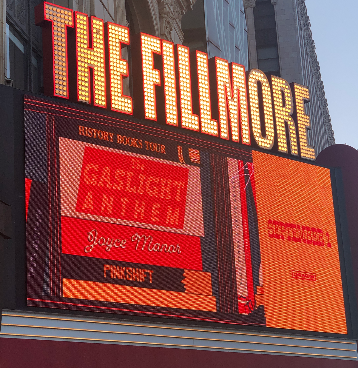 The Gaslight Anthem, Detroit, MI, 9-1-24