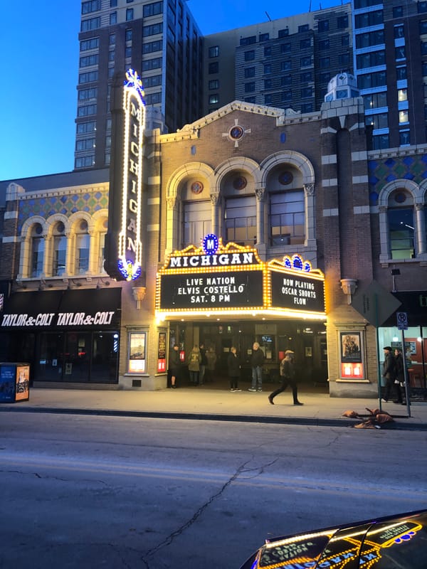 Elvis Costello & Steve Nieve, Michigan Theater, Ann Arbor, MI, March 8, 2025